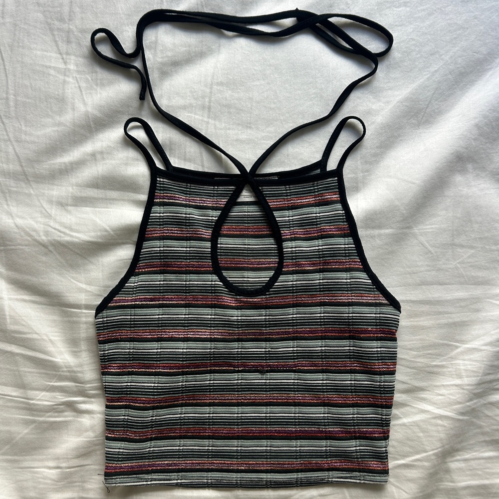 Urban Renewal Multicolor Striped Top